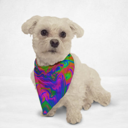 Rainbow Swirl Cat & Dog Bandana